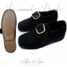 PRECOMMANDES Chaussures de troupe- XVIIIe- Noir