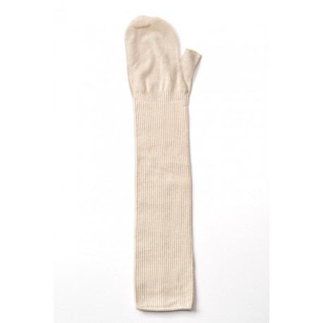 MITAINES EN SOIE  - ECRU
