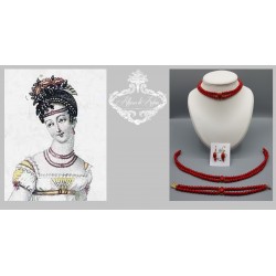 Parure 2 Rangs Corail