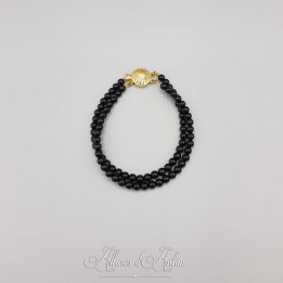 Bracelet 2 rangs Agate