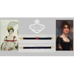 Bracelet  Ruban - Corail