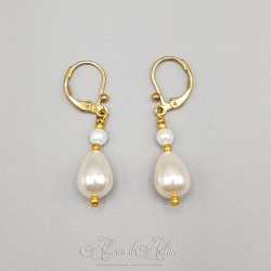 Boucles d'oreilles  goutte