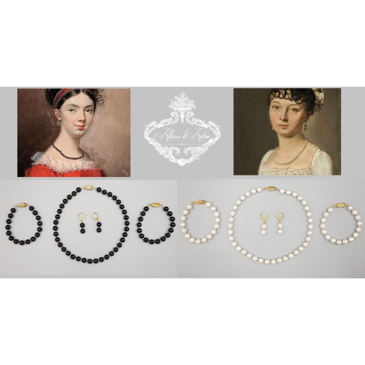 Parure Agate/Or - Empire