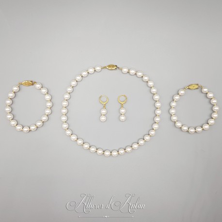 Parure Perle/Or - Empire