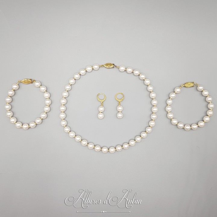 Parure Perle/Or - Empire