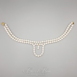 Collier XVIIIe, Perles
