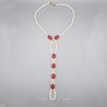 Collier XVIIIe, Perles et Corail