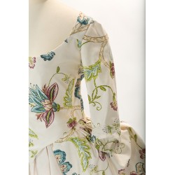 Robe à l'anglaise  XVIIIème (1780) 