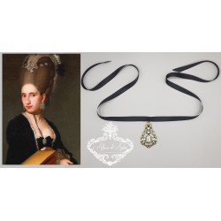 Ras de cou - XVIIIe - Strass