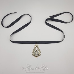 Ras de cou - XVIIIe - Strass