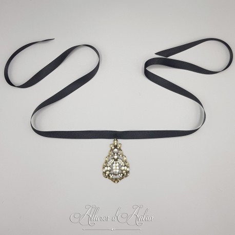 Ras de cou - XVIIIe - Strass