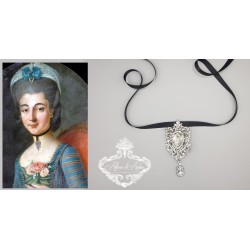 Ras de cou - XVIIIe - Strass