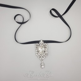 Ras de cou - XVIIIe - Strass