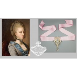 Ras de cou - XVIIIe - Strass