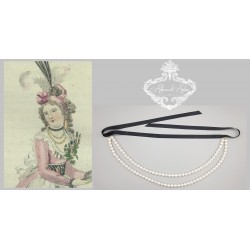 Ras de cou - XVIIIe - Perles