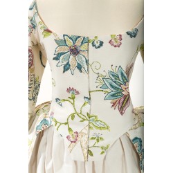 Robe à l'anglaise  XVIIIème (1780) 