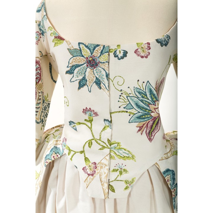 Dress  XVIII ° (1780) POLIGNAC