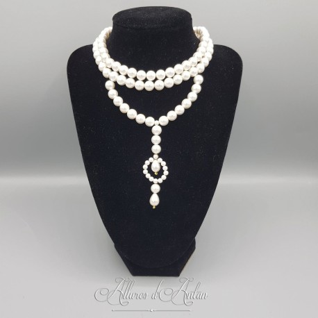 Collier XVIIIe, Perles