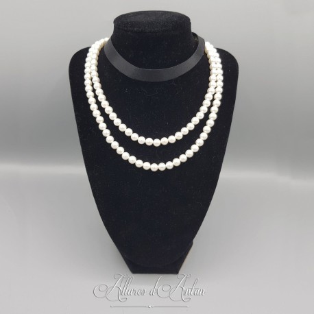 Ras de cou - XVIIIe - Perles