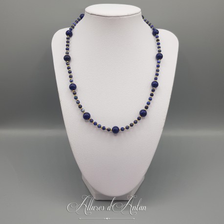 Collier  Lapis Lazuli / Or