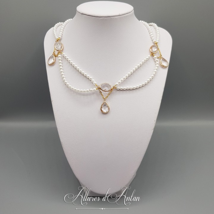 Collier XVIIIe, Perles
