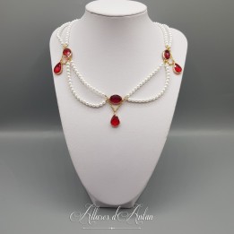 Collier XVIIIe, Perles