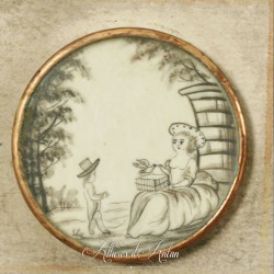 Pendentif Cabochon Empire