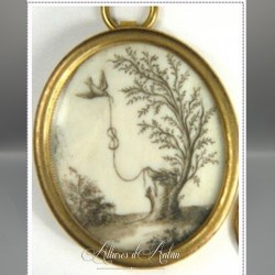 Pendentif Cabochon Empire