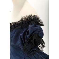 Robe à crinoline XIXème (1865) 