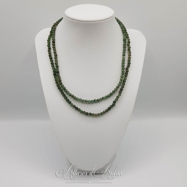 Collier 5 Camées - Bleu