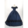 Robe à crinoline XIXème (1865) 