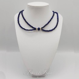 Collier 2 rangs de perles - Corail
