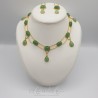 Parure Aventurine gouttes