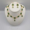 Parure Aventurine gouttes