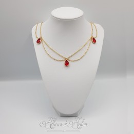 Collier XVIIIe, Perles