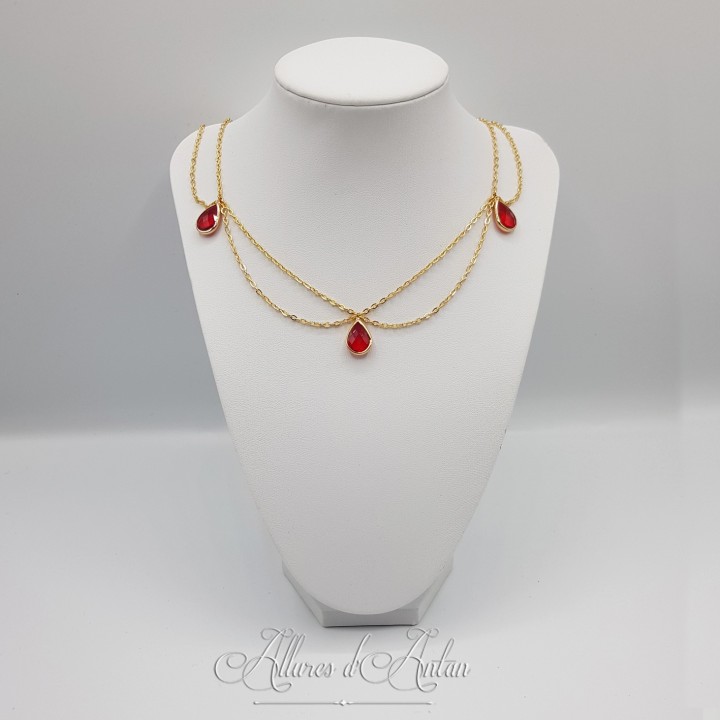Collier XVIIIe, Perles