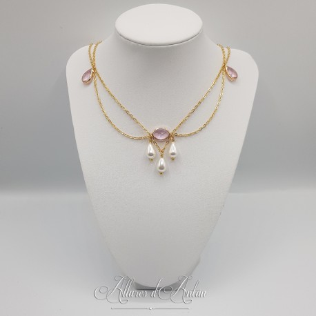 Collier XVIIIe, Perles