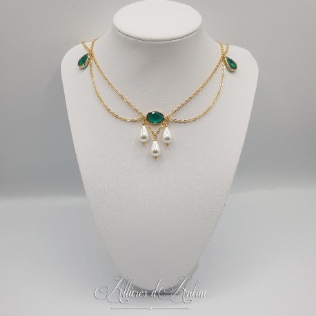 Collier XVIIIe, Perles