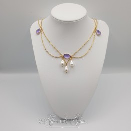 Collier XVIIIe, Perles