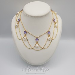 Collier XVIIIe, Perles