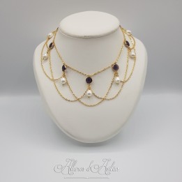 Collier XVIIIe, Perles