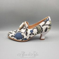 TRIANON - INDIENNE - (1750-1790) - Blanc Bleu