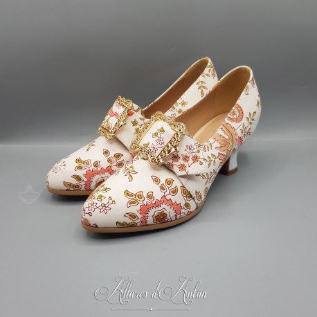 TRIANON - INDIENNE - (1750-1790) - Blanc Peche