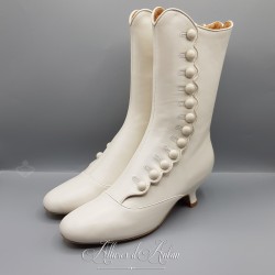 COMPIEGNE - Fin XIXe siècle - Cuir IVOIRE