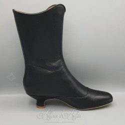 COMPIEGNE - Fin XIXe siècle - Cuir NOIR