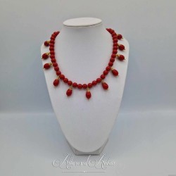 Collier  Perles CORAIL
