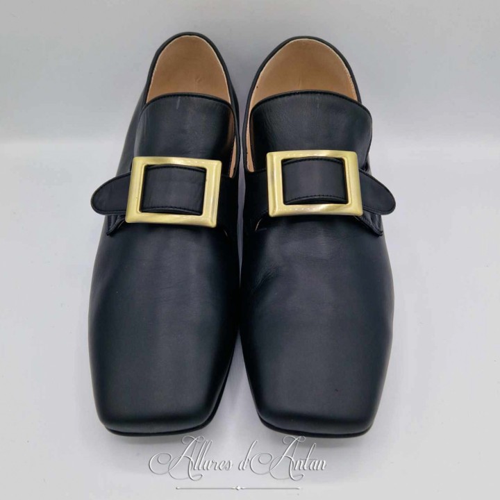 VERSAILLES - Chaussures XVIIIe- Noir-Precommandes