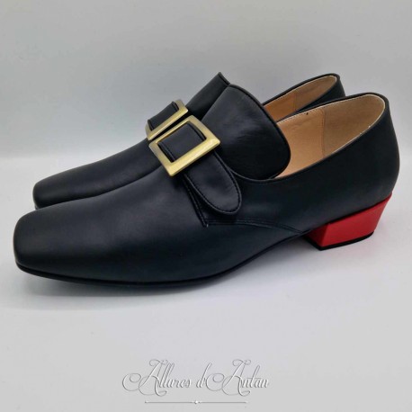 VERSAILLES - Chaussures XVIIIe- Noir-Precommandes