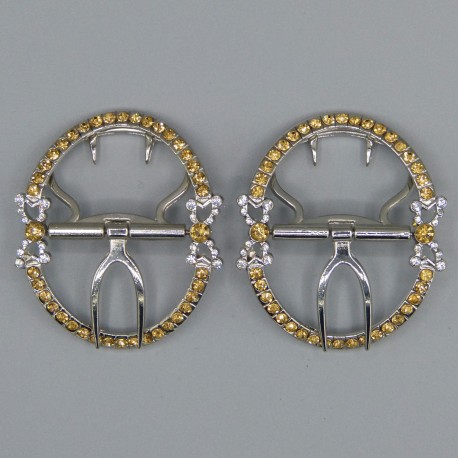 BOUCLES DE CHAUSSURES - CHARLOTTE - Citrine