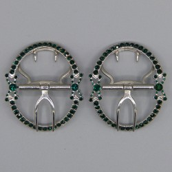 BOUCLES DE CHAUSSURES - CHARLOTTE - Vert